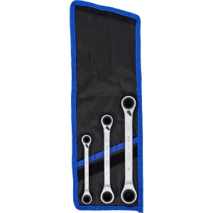 Set chei inelare clichet duble comutabile 4-in-1, 3 piese, BGS 74718