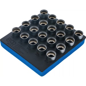 Set chei pentru desfacut antifurt de roti Volvo, 20 piese, BGS 9653 - Img 2