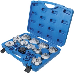 Set chei pentru filtre de ulei, 19 piese, BGS 6786 - Img 3
