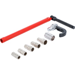 Set chei piuliţe robinete aplicate, 8 piese, BGS 74244 - Img 1