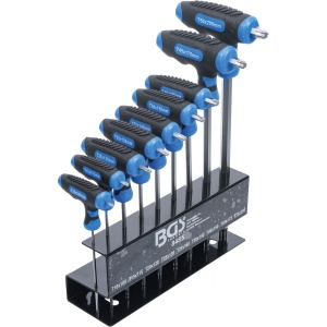 Set chei torx T10 - T50 cu maner T, 9 piese, BGS 8485