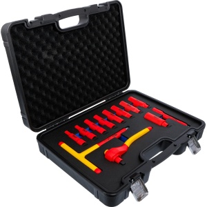 Set chei tubulare VDE, antrenare 10 mm (3/8") | 7 - 22 mm, 12 piese, BGS 7146 - Img 3