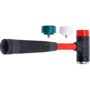 Set ciocan cu cap interschimbabil, Coadă fibră de sticlă, Ø 38 mm, BGS DIY 91864 - Img 4