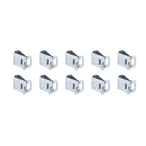 Set cleme de fixare pentru foi de tabla / piese de tinichigerie 0 - 2.5 mm, 10 piese, GYS 082182