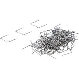 Set cleme reparaţie, plate, 0,8 mm, 100 piese, BGS 73351 - Img 2
