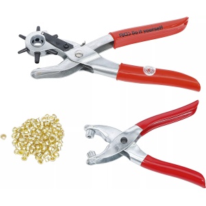 Set cleste de perforat, cleste pentru capse, 102 piese, BGS DIY 75840 - Img 1
