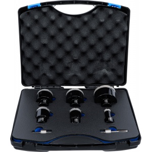 Set coroane gaurire diamantate, 20 - 68 mm, 8 piese, BGS 74275 - Img 1