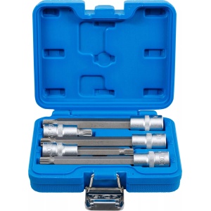 Set cu biti Spline (XZN) M9-M14, antrenare cu tubulara 1/2" 5 piese, BGS 8449 - Img 1