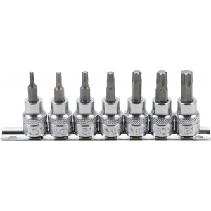 Set cu biti Torx T15-T50, antrenare cu tubulara 3/8", 7 piese, BGS 5108 - Img 1