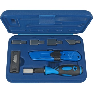 Set cutter si razuitor cu lame de rezerva, 27 piese, Condor 4727 - Img 1