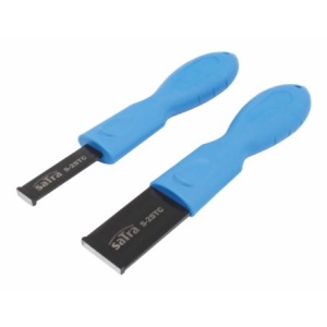 Set de 2 buc. raclete cu vârfuri din carbură de tungsten, Satra S-2STC