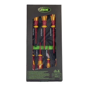 Set de 8 surubelnite izolate , modul eva in fibra de carbon, JBM 15162 - Img 5