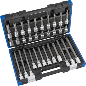 Set de biti Torx T20-70 cu tubulara 1/2 ", 32 piese, Condor 5082 - Img 2