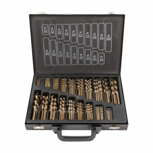Set de burghie 1-10 mm hss-co5 cobalt (170 buc), JBM 54348 - Img 1