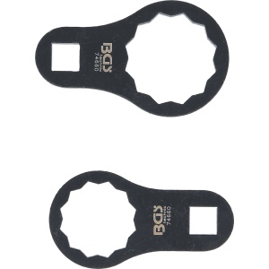 Set de chei inelare pentru articulații sferice pentru Mercedes-Benz, 2 piese, BGS 74660 - Img 3