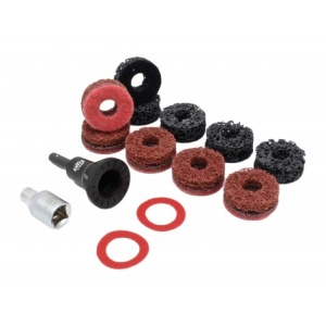 Set de curățare butuci și piston cu 14 buc, Satra S-WH38R
