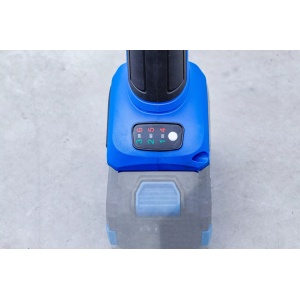 Set de polizor excentric Brushless 18 V cu acumulator reincarcabil si incarcator rapid, B-7394 - Img 4