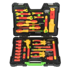Set de scule cauciucate conform standardului vde - 26 piese, JBM 54091 - Img 1