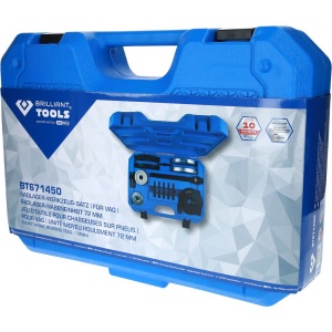 Set de scule pentru rulmenti de roata, pentru, unitate butuc rulment de roata, 72 mm, Brilliant Tools BT671450 - Img 4
