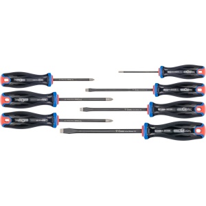 Set de șurubelnițe, diamantate, 7 buc., Condor 11800 - Img 1