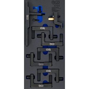 Set dispozitive pentru demontat axa cu came la evacuare pentru motoare BMW N51, N52, BGS 8794