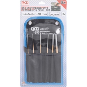Set dornuri lungi 2.5-8mm,200mm lungime,6piese, BGS 1655 - Img 2