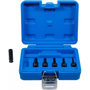 Set extractoare pentru electrod bujie incandescenta, antrenare 6,3 mm (1/4"), 6 piese, BGS 5290 - Img 1