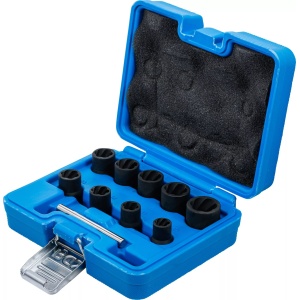 Set extractoare speciale, antrenare 3/8",10 piese, BGS 5265 - Img 3