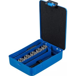 Set Helicoil pentru reparatii filete M18x1.5, 7 piese, BGS 9433 - Img 3