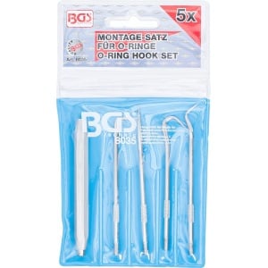 Set minicarlige cu suport magnetic pentru simering si oringuri, BGS 8035 - Img 4