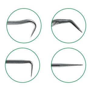 Set minicarlige pentru demontat simering, O-ring, garnituri, 2 piese, JBM 52852 - Img 2