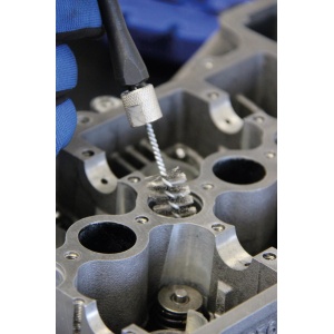 Set pentru rectificat scaune si lacas injectoare + extractor pentru saiba etansare injector, BGS 8723 - Img 9