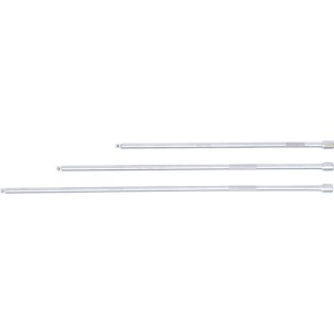 Set prelungitoare cu antrenare 6,3 mm (1/4"), lungime 300 / 380 / 450 mm, 3 piese, BGS 6854 - Img 3