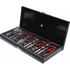 Set reparatii filete cu insertii Helicoil M5-M12, 130 piese, BGS DIY 19500 - Img 3