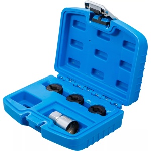 Set reparatii filete pentru prezoane de roti, dimensiuni: M12 x 1,25 - M12 x 1,5 - M14 x 1,5, BGS 8691 - Img 2