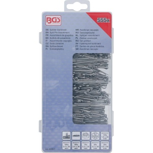 Set splinturi oţel superior Ø 1,6 - 4,0 mm 555 piese, BGS 8048-1 - Img 3