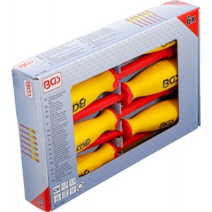 Set şurubelniţe cu capete chei tubulare VDE hexagon 5,5 - 12 mm, 6 piese, BGS 71095 - Img 3