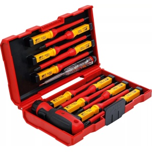 Set şurubelniţe VDE cu capete interschimbabile, 13 piese, BGS 35814 - Img 8