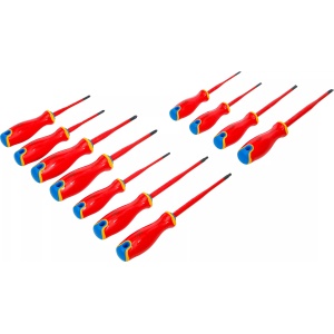 Set surubelnițe VDE cu vârf extra subțire 11 buc., BGS 35851 - Img 6