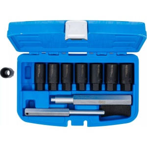 Set tubulare de impact conice pentru prezoane deterioarate si prezoane antifurt: 17, 18, 19, 20, 21, 22, 23, 24mm, BGS 8656 - Img 4