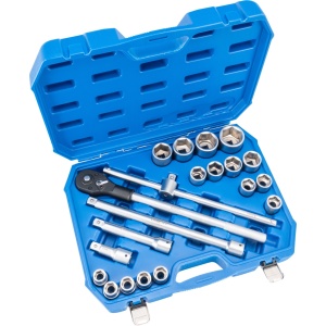Set tubulare hexagonale 19-50 mm, antrenare 3/4 ", 21 piese, Condor 1122 - Img 2