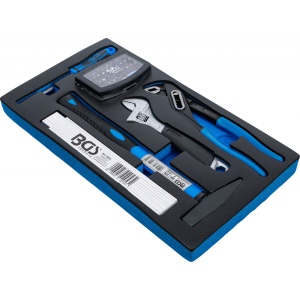 Set unelte de mâna şi biţi pentru cutii de scule BGS 2002, 37 piese, BGS 2002-9 - Img 2