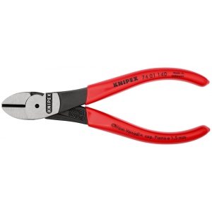Sfic de forta, manere acoperite cu plastic, lungime 140 mm, Knipex 7401140 - Img 3