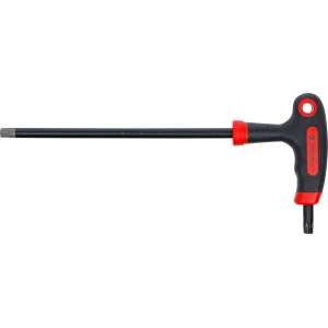 Şurubelniţa cu mâner T şi lama laterala | Profil T (pentru Torx) cu/fara alezaj T50, BGS DIY 7880-T50 - Img 2