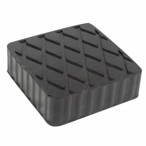 Tampon din cauciuc pentru platforme elevatoare, dimensiuni 120x120x35 mm, JBM 54483