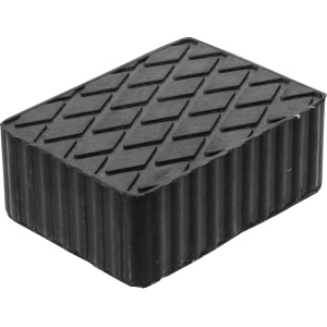 Tampon din cauciuc pentru platforme elevatoare, dimensiuni 160 x 120 x 60 mm, BGS 7038 - Img 1