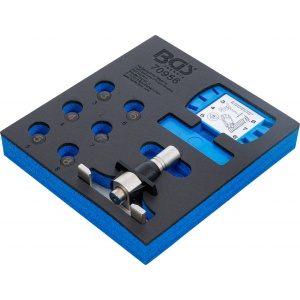 Tester tensiune curea dinţata / instrument de masurare, BGS 70956 - Img 2