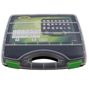 Trusa de şaibe de cupru pentru injectoare 551 pcs JBM 53464 - Img 3