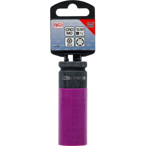 Tubulara de impact cu protecţie, 12,5 mm (1/2") | 21,5 mm, BGS 7326 - Img 3