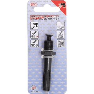 Adaptor mandrina 1/2" x 20 UNF pentru locaş SDS, pentru BGS 9937, BGS 9766 - Img 2